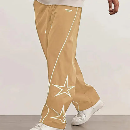 Pantalones deportivos Shadow Line Street Pants de THE LJM en color negro con detalles de diseño modernos.